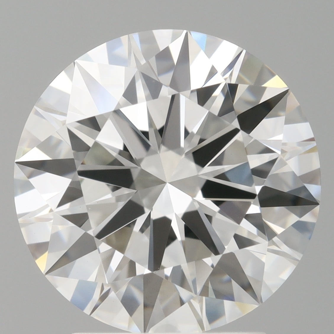 3.00 Carat Round Shaped, Excellent Cut, F Color, VVS2 Clarity, IGI Certified Lab Grown Diamond