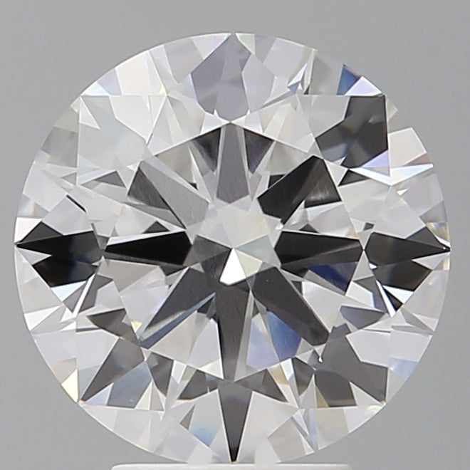 4.51 Carat Round Shaped, Ideal Cut, E Color, VVS2 Clarity, IGI Certified Lab Grown Diamond
