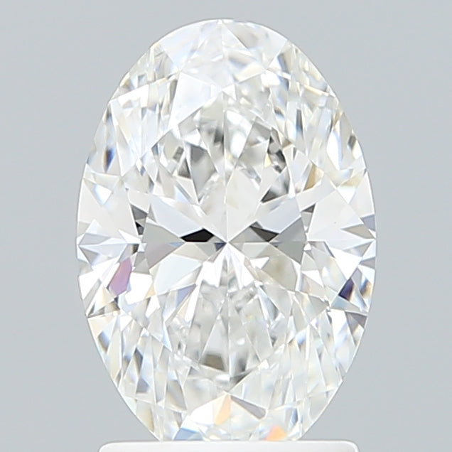 1.88 Carat Oval Shaped, Ideal Cut, E Color, VVS1 Clarity, IGI Certified Lab Grown Diamond