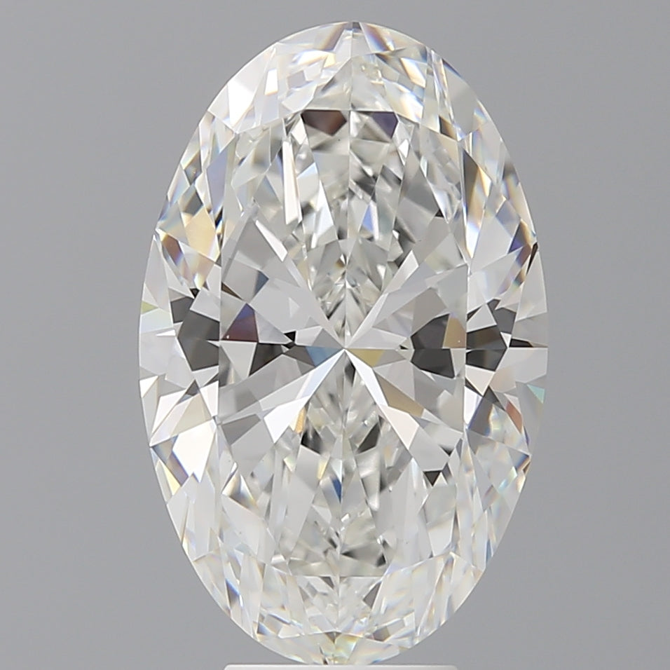 7.09 Carat Oval Shaped, Ideal Cut, F Color, VVS2 Clarity, IGI Certified Lab Grown Diamond