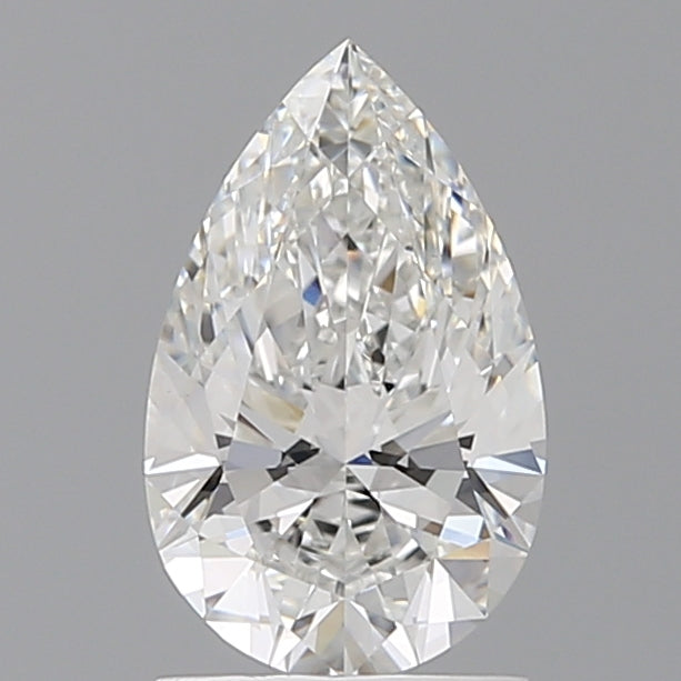 1.53 Carat Pear Shaped, Ideal Cut, E Color, VVS2 Clarity, IGI Certified Lab Grown Diamond