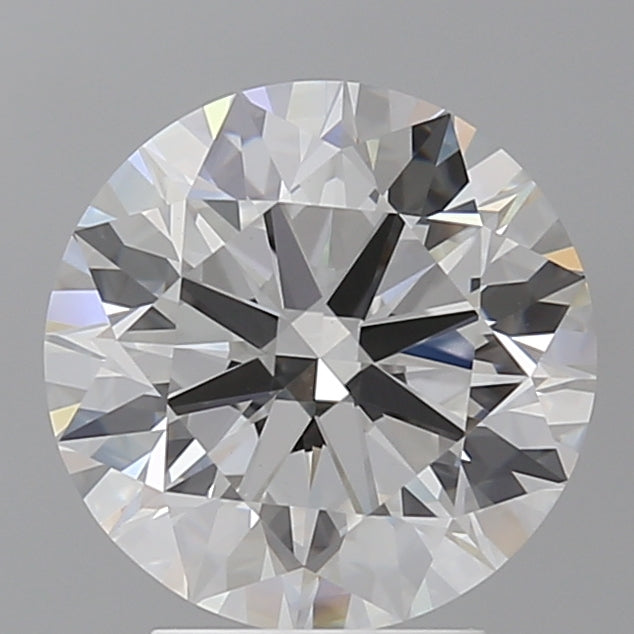 3.53 Carat Round Shaped, Ideal Cut, F Color, VVS2 Clarity, IGI Certified Lab Grown Diamond