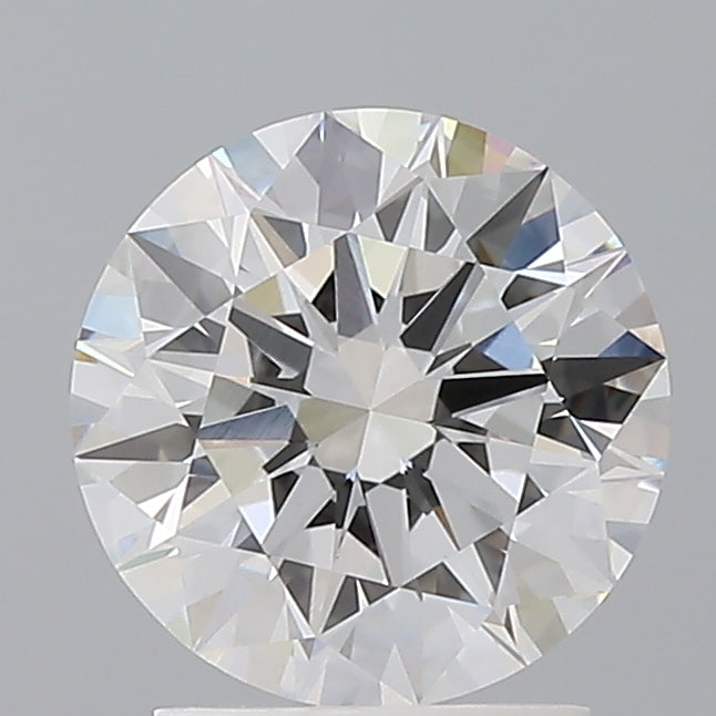 2.10 Carat Round Shaped, Ideal Cut, E Color, VVS2 Clarity, IGI Certified Lab Grown Diamond