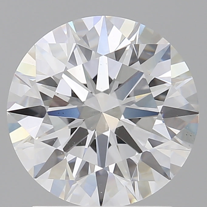 2.04 Carat Round Shaped, Ideal Cut, E Color, VS1 Clarity, IGI Certified Lab Grown Diamond
