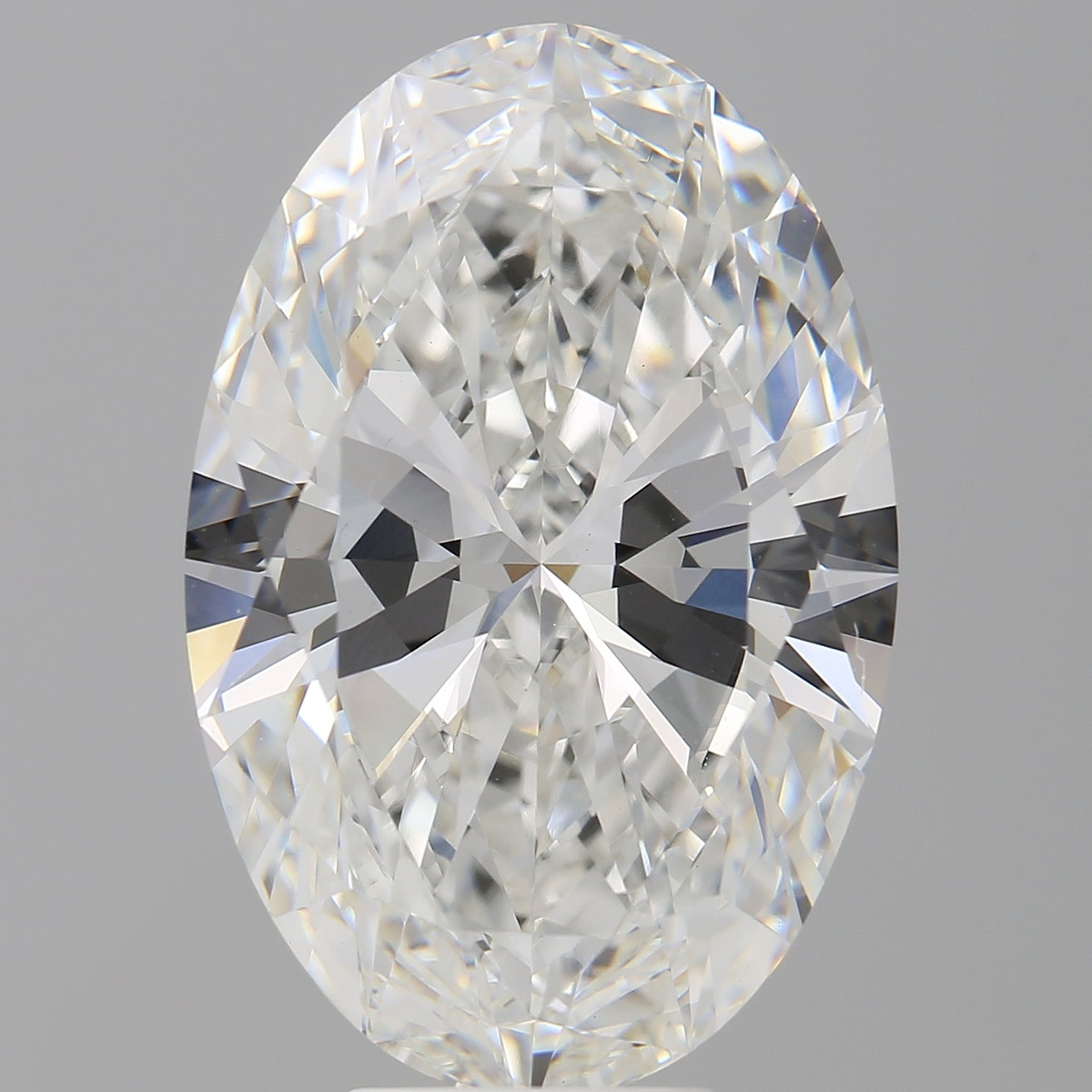 8.09 Carat Oval Shaped, Ideal Cut, F Color, VVS2 Clarity, IGI Certified Lab Grown Diamond