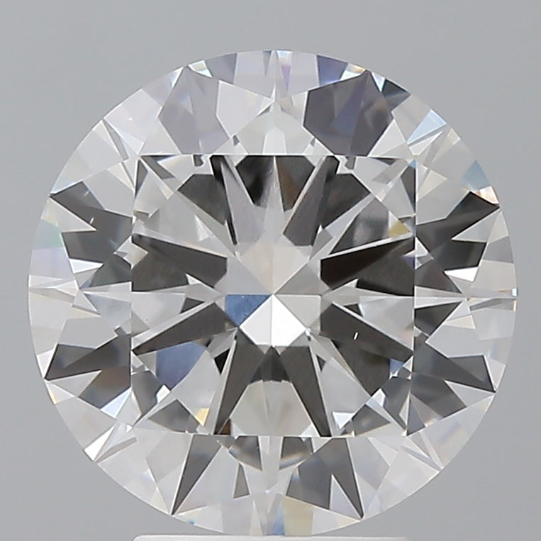 4.05 Carat Round Shaped, Excellent Cut, E Color, VS1 Clarity, IGI Certified Lab Grown Diamond