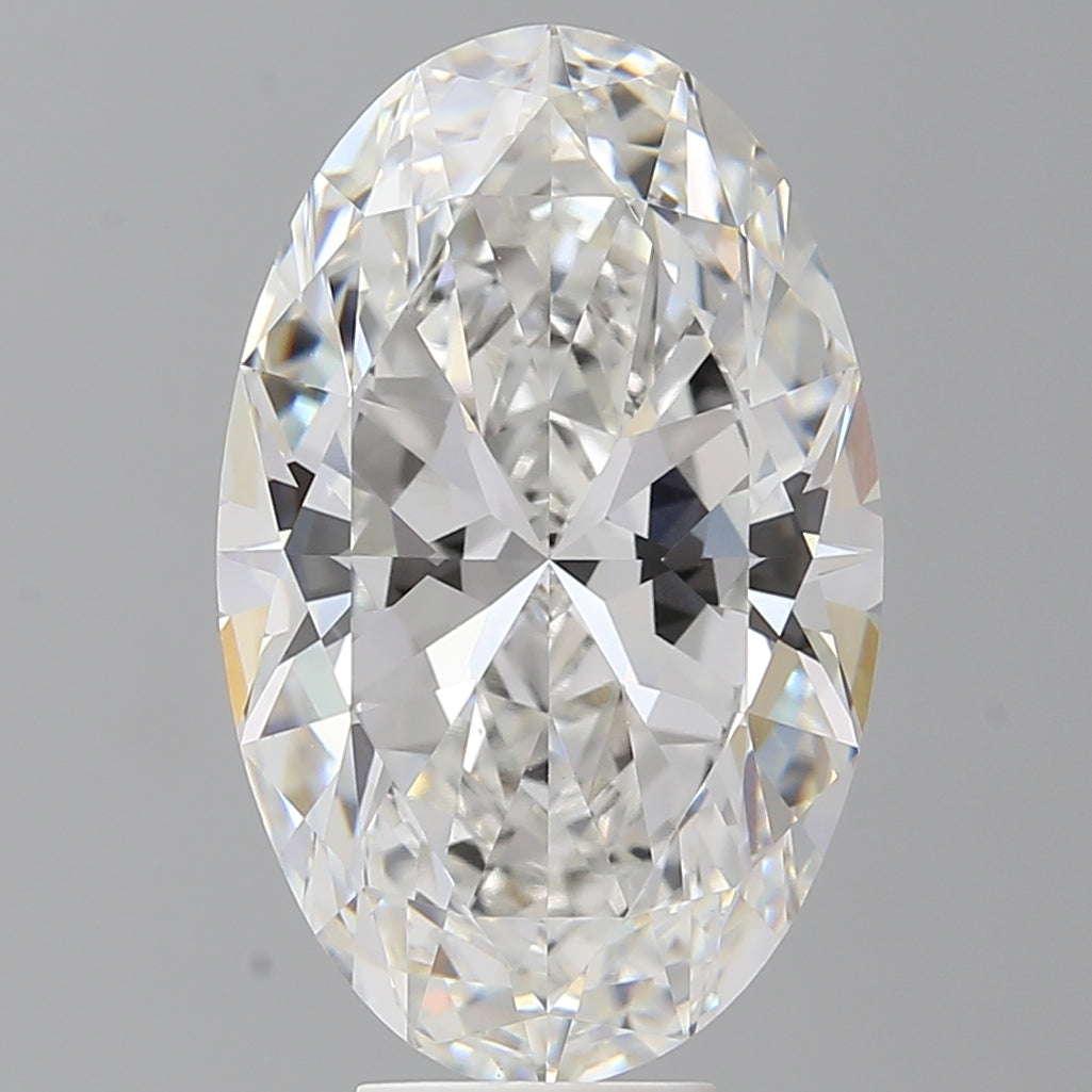8.09 Carat Oval Shaped, Ideal Cut, F Color, VVS2 Clarity, IGI Certified Lab Grown Diamond