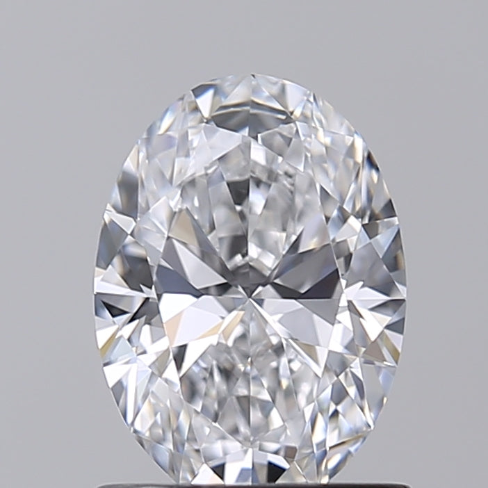 1.01 Carat Oval Shaped, Ideal Cut, D Color, VVS1 Clarity, IGI Certified Lab Grown Diamond