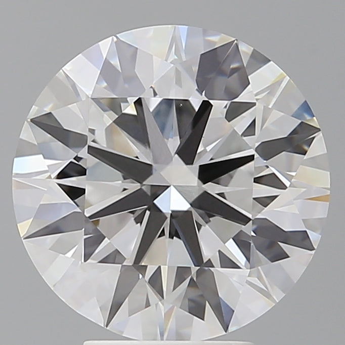 5.09 Carat Round Shaped, Ideal Cut, E Color, VVS2 Clarity, IGI Certified Lab Grown Diamond