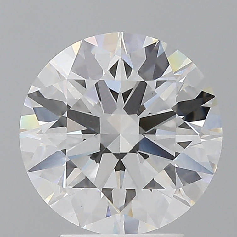 3.52 Carat Round Shaped, Ideal Cut, E Color, VVS2 Clarity, IGI Certified Lab Grown Diamond