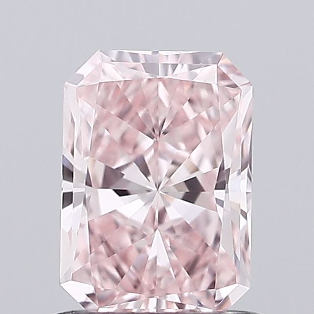0.49 Carat Radiant Shaped, Excellent Cut, VVS2 Clarity, IGI Certified Lab Grown Diamond