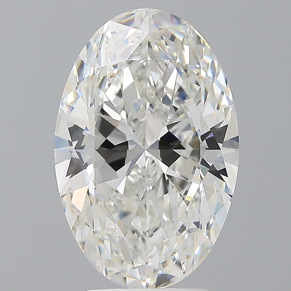 4.51 Carat Oval Shaped, Ideal Cut, E Color, VVS2 Clarity, IGI Certified Lab Grown Diamond