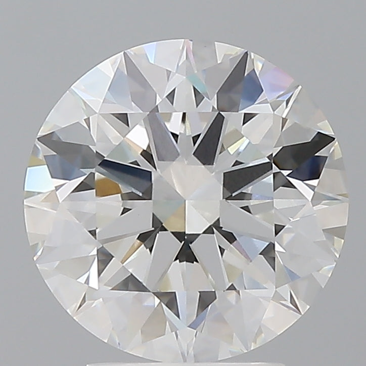 3.55 Carat Round Shaped, Ideal Cut, E Color, VVS2 Clarity, IGI Certified Lab Grown Diamond