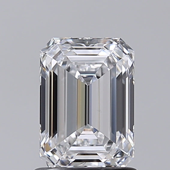 1.19 Carat Emerald Shaped, Very Good Cut, D Color, VS1 Clarity, IGI Certified Lab Grown Diamond
