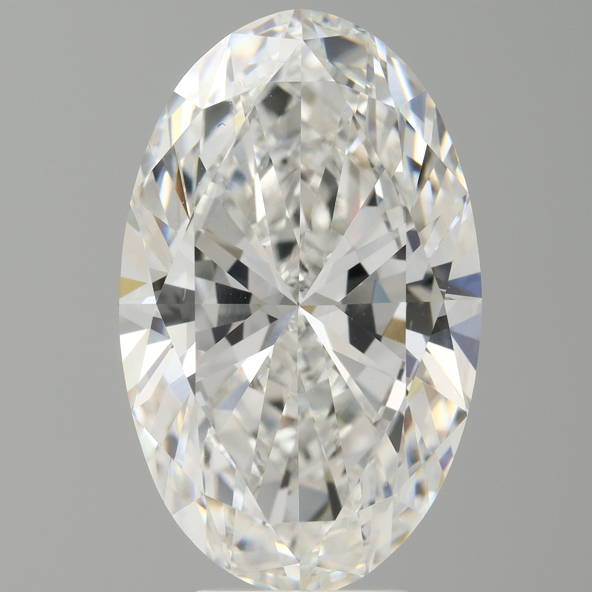 6.56 Carat Oval Shaped, Ideal Cut, E Color, VVS2 Clarity, IGI Certified Lab Grown Diamond