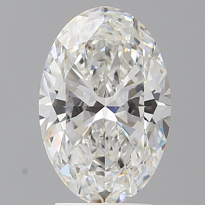 3.10 Carat Oval Shaped, Ideal Cut, F Color, VVS2 Clarity, IGI Certified Lab Grown Diamond