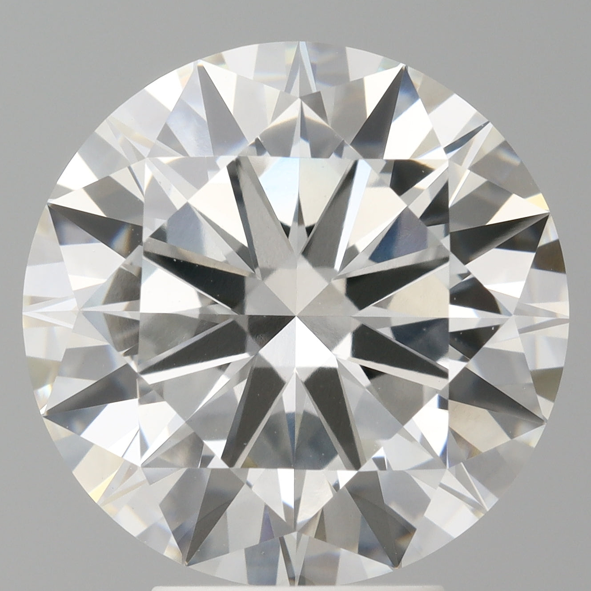 5.00 Carat Round Shaped, Excellent Cut, F Color, VVS2 Clarity, IGI Certified Lab Grown Diamond