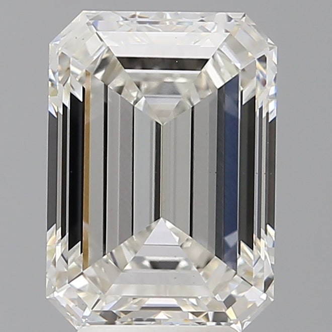 4.51 Carat Emerald Shaped, Ideal Cut, G Color, VS1 Clarity, IGI Certified Lab Grown Diamond