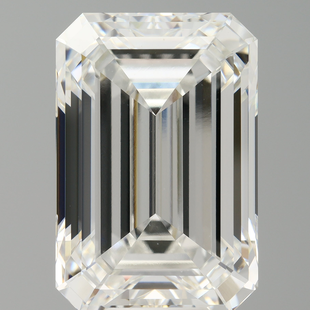 11.59 Carat Emerald Shaped, Ideal Cut, F Color, VVS2 Clarity, IGI Certified Lab Grown Diamond