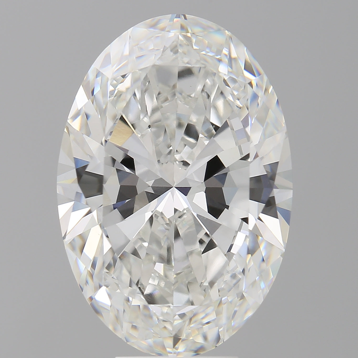 8.59 Carat Oval Shaped, Ideal Cut, F Color, VVS2 Clarity, IGI Certified Lab Grown Diamond