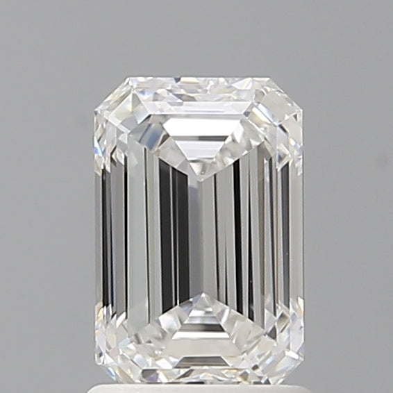 1.52 Carat Emerald Shaped, Ideal Cut, E Color, VVS2 Clarity, IGI Certified Lab Grown Diamond