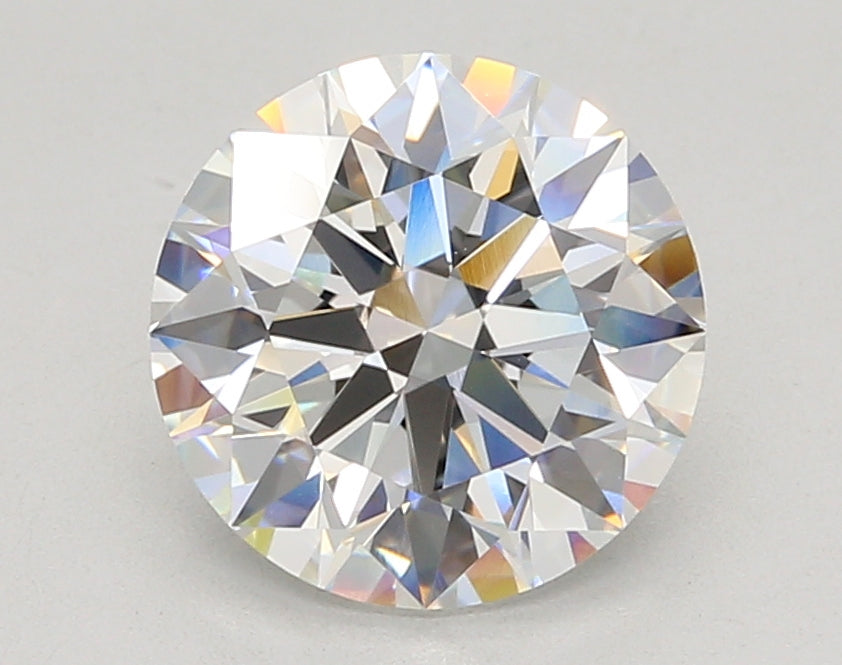 3.05 Carat Round Shaped, Ideal Cut, E Color, VVS2 Clarity, IGI Certified Lab Grown Diamond