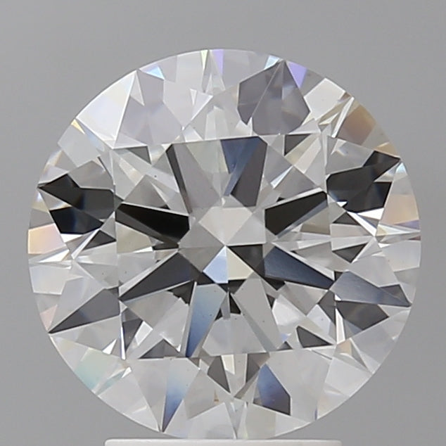 3.53 Carat Round Shaped, Ideal Cut, F Color, VS1 Clarity, IGI Certified Lab Grown Diamond