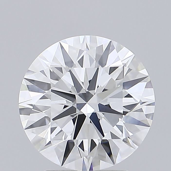 3.10 Carat Round Shaped, Ideal Cut, E Color, VVS2 Clarity, IGI Certified Lab Grown Diamond