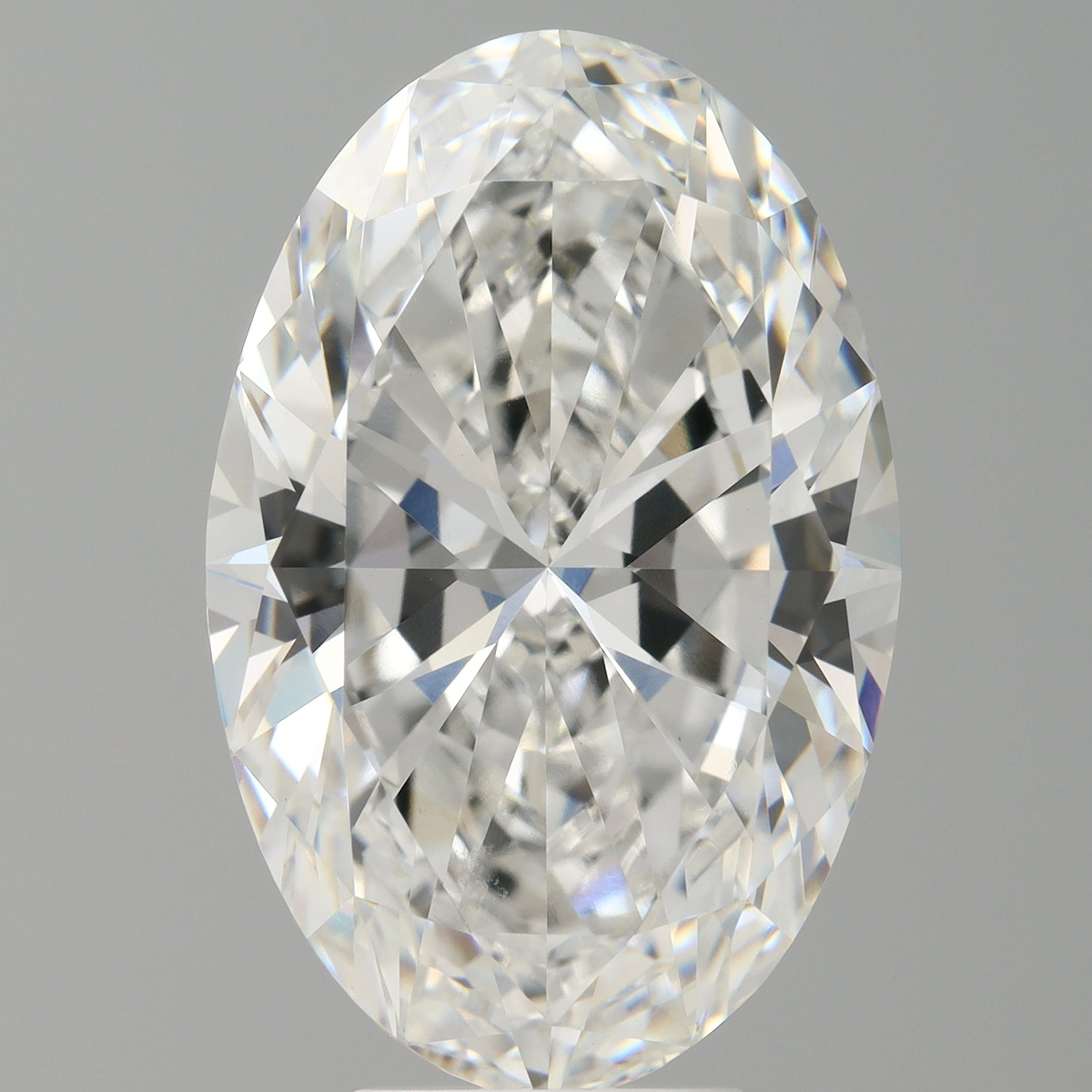 7.05 Carat Oval Shaped, Ideal Cut, E Color, VVS2 Clarity, IGI Certified Lab Grown Diamond