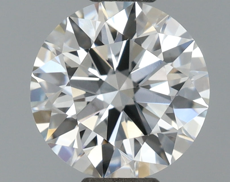 1.02 Carat Round Shaped, Ideal Cut, D Color, VVS2 Clarity, IGI Certified Lab Grown Diamond