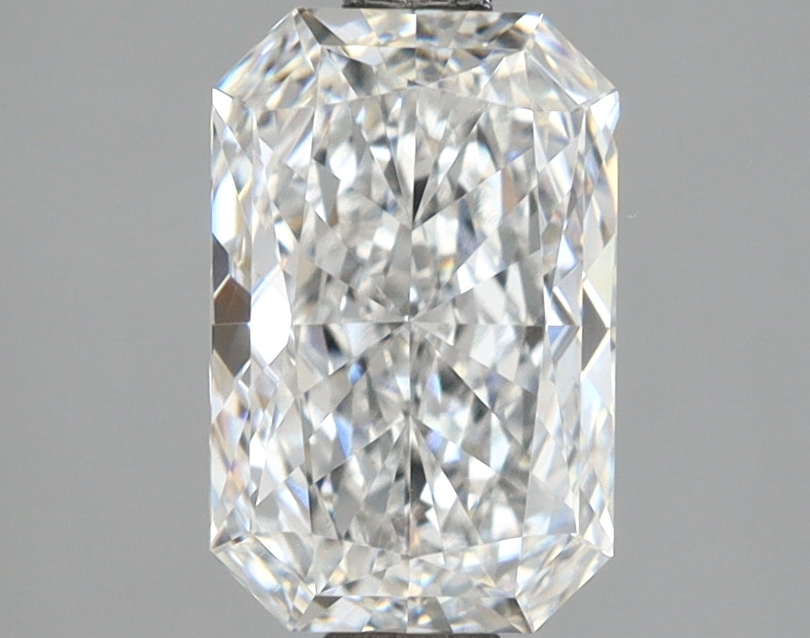2.07 Carat Radiant Shaped, Ideal Cut, D Color, IF Clarity, IGI Certified Lab Grown Diamond