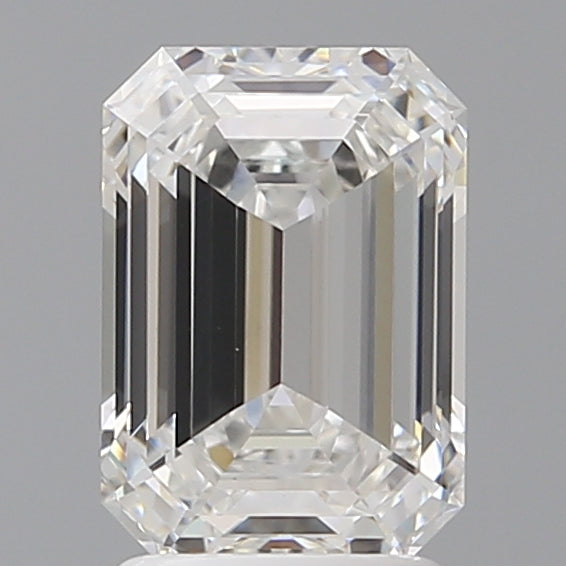 2.52 Carat Emerald Shaped, Ideal Cut, E Color, VS1 Clarity, IGI Certified Lab Grown Diamond