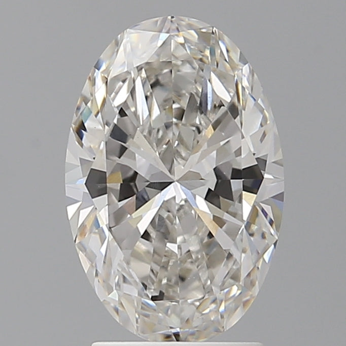 2.55 Carat Oval Shaped, Ideal Cut, F Color, VS1 Clarity, IGI Certified Lab Grown Diamond