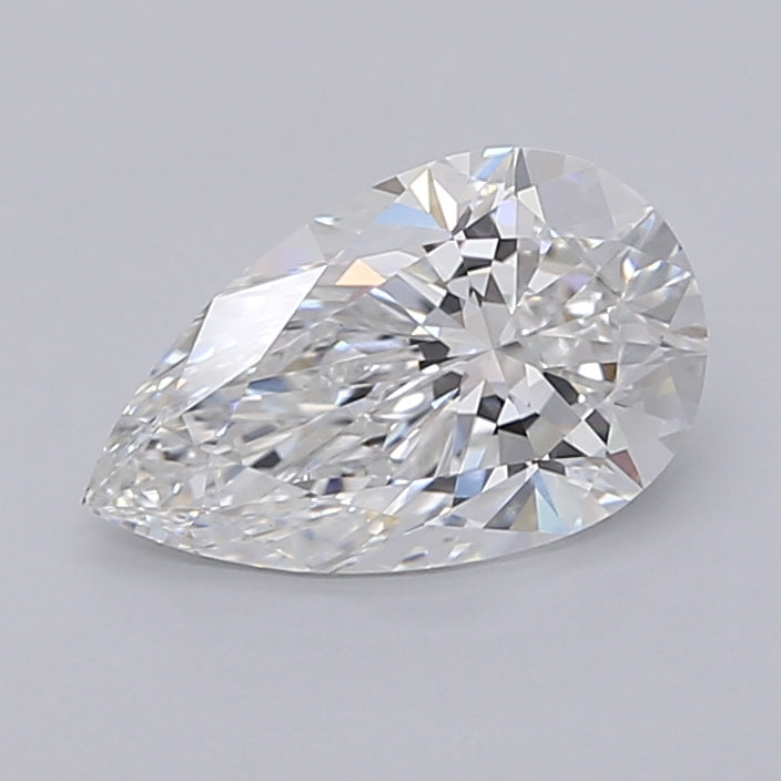1.51 Carat Pear Shaped, Ideal Cut, E Color, VVS2 Clarity, IGI Certified Lab Grown Diamond