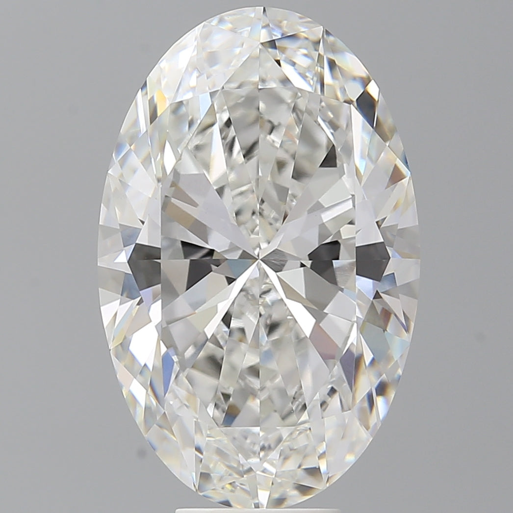 9.50 Carat Oval Shaped, Ideal Cut, E Color, VVS2 Clarity, IGI Certified Lab Grown Diamond