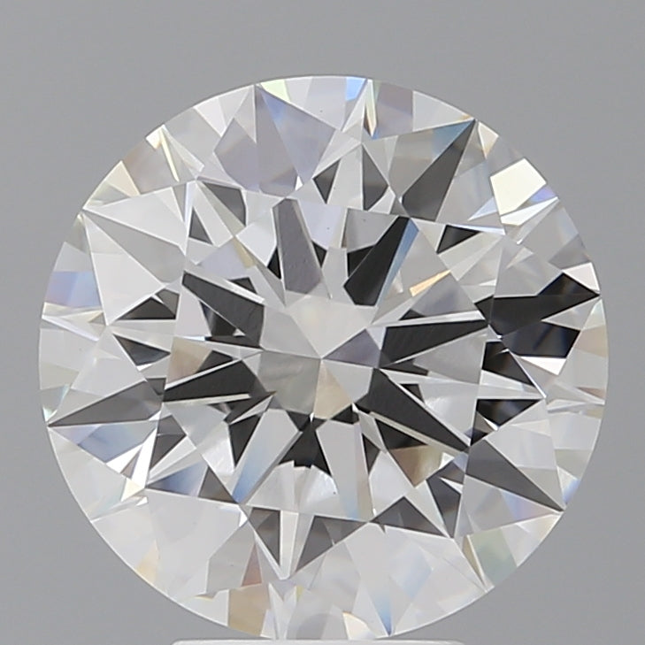 5.59 Carat Round Shaped, Ideal Cut, E Color, VVS2 Clarity, IGI Certified Lab Grown Diamond