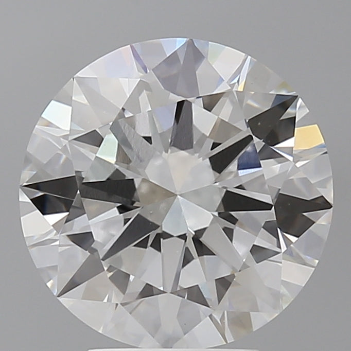 4.52 Carat Round Shaped, Excellent Cut, F Color, VS1 Clarity, IGI Certified Lab Grown Diamond