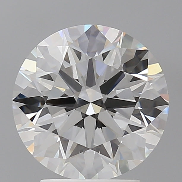 3.06 Carat Round Shaped, Excellent Cut, F Color, VVS2 Clarity, IGI Certified Lab Grown Diamond