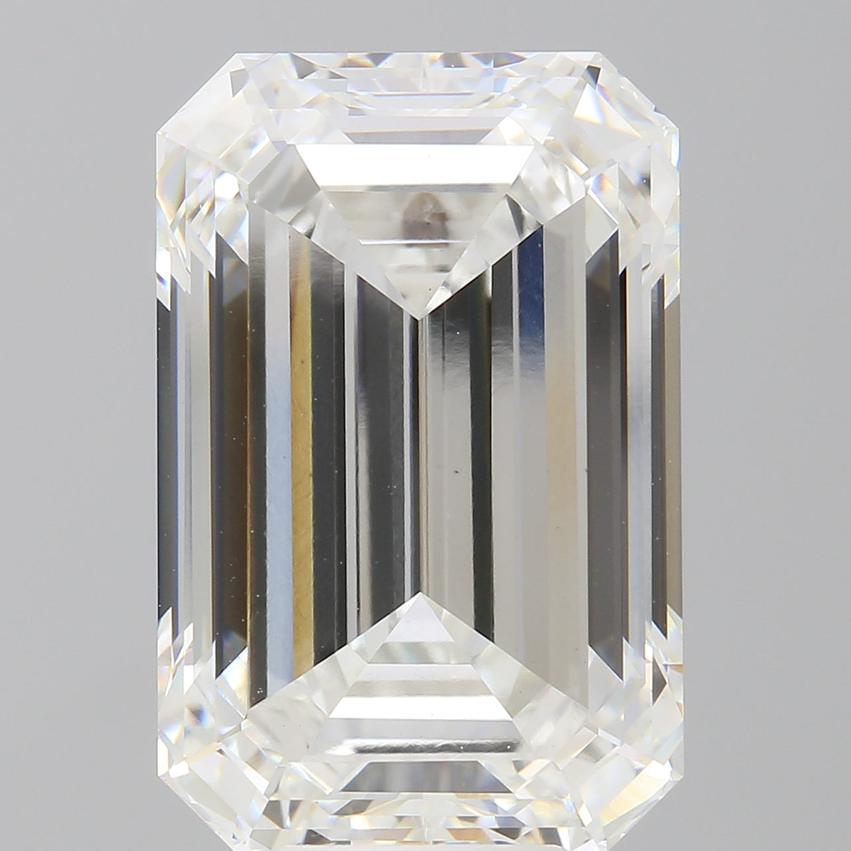 10.58 Carat Emerald Shaped, Ideal Cut, F Color, VS1 Clarity, IGI Certified Lab Grown Diamond