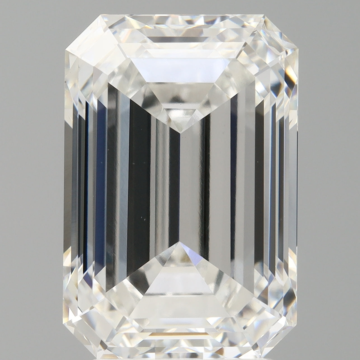 4.05 Carat Emerald Shaped, Ideal Cut, E Color, VVS2 Clarity, IGI Certified Lab Grown Diamond