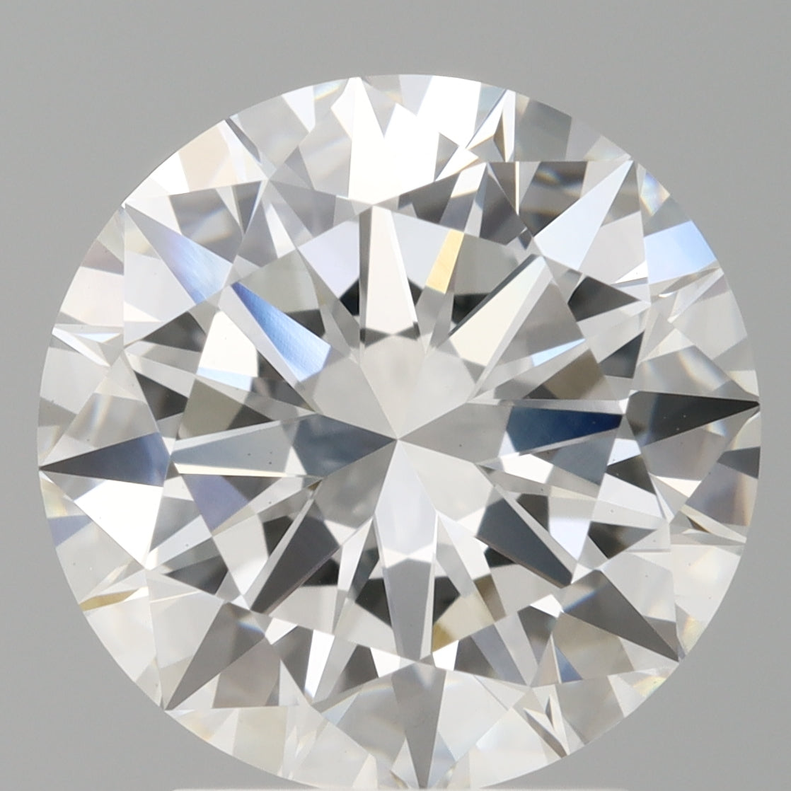 3.01 Carat Round Shaped, Excellent Cut, E Color, VVS2 Clarity, IGI Certified Lab Grown Diamond