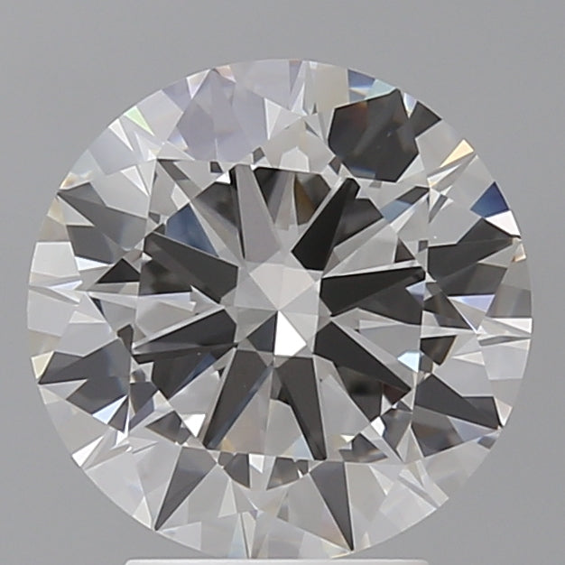 3.50 Carat Round Shaped, Excellent Cut, F Color, VVS2 Clarity, IGI Certified Lab Grown Diamond