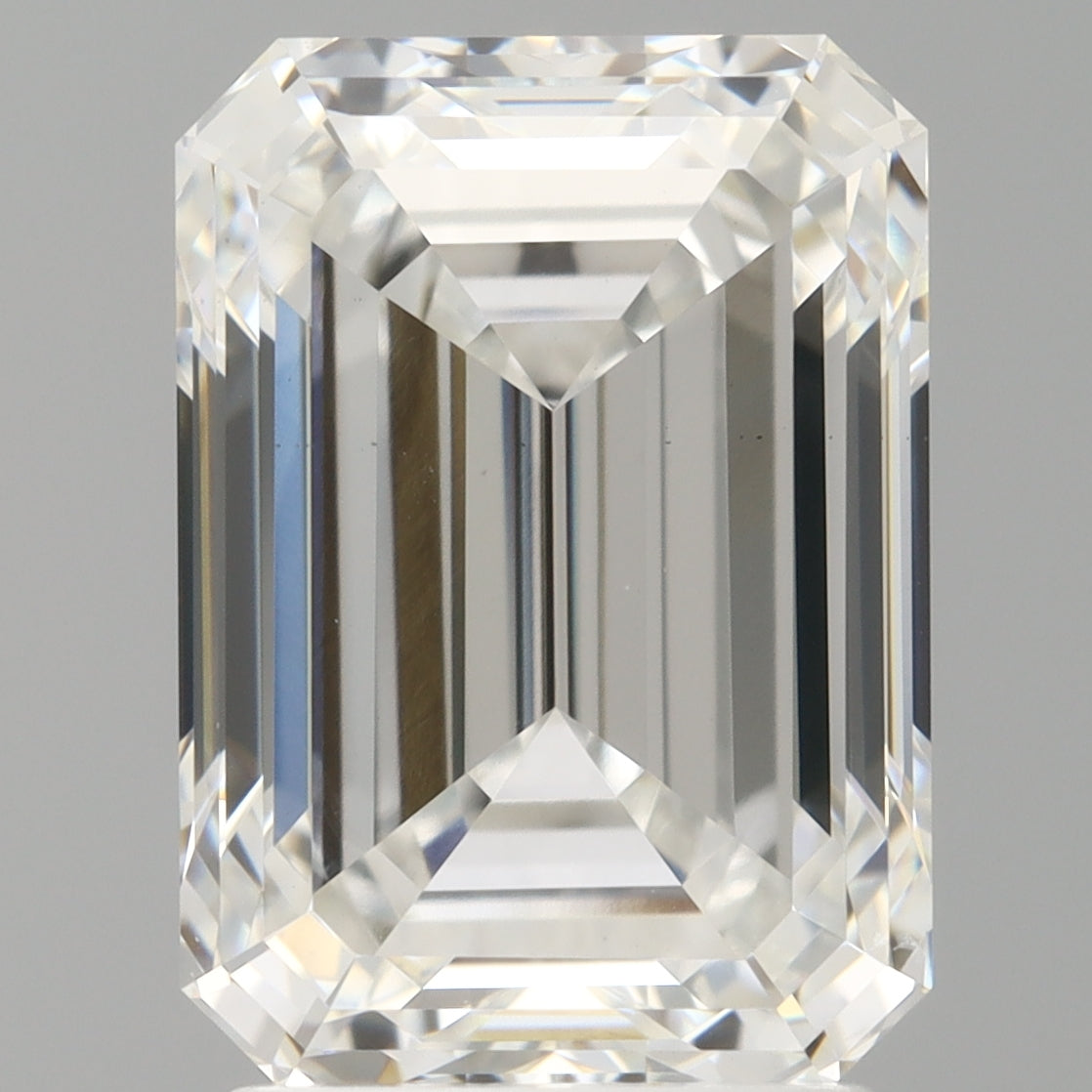 3.05 Carat Emerald Shaped, Ideal Cut, E Color, VVS2 Clarity, IGI Certified Lab Grown Diamond