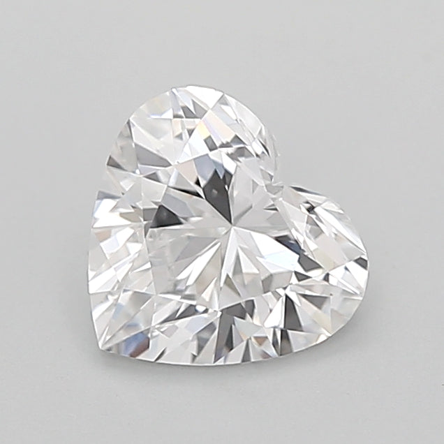 1.00 Carat Heart Shaped, Ideal Cut, D Color, VVS2 Clarity, IGI Certified Lab Grown Diamond