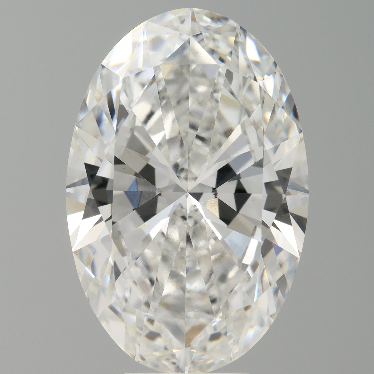 8.10 Carat Oval Shaped, Ideal Cut, E Color, VVS2 Clarity, IGI Certified Lab Grown Diamond