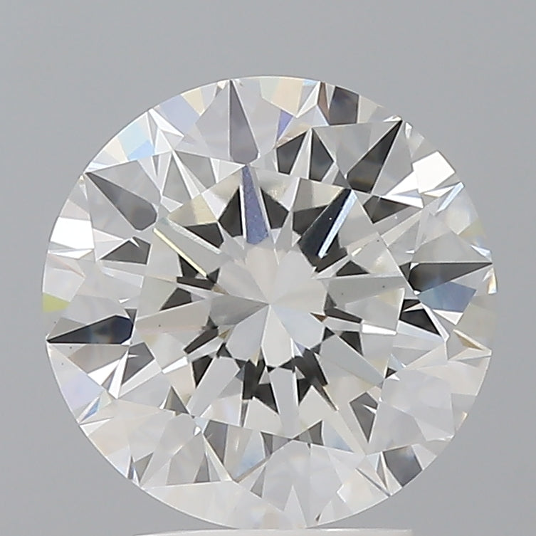 3.50 Carat Round Shaped, Excellent Cut, F Color, VS1 Clarity, IGI Certified Lab Grown Diamond