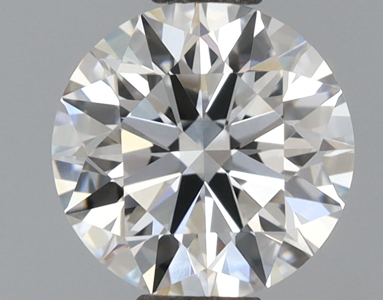 1.08 Carat Round Shaped, Ideal Cut, D Color, VVS2 Clarity, IGI Certified Lab Grown Diamond