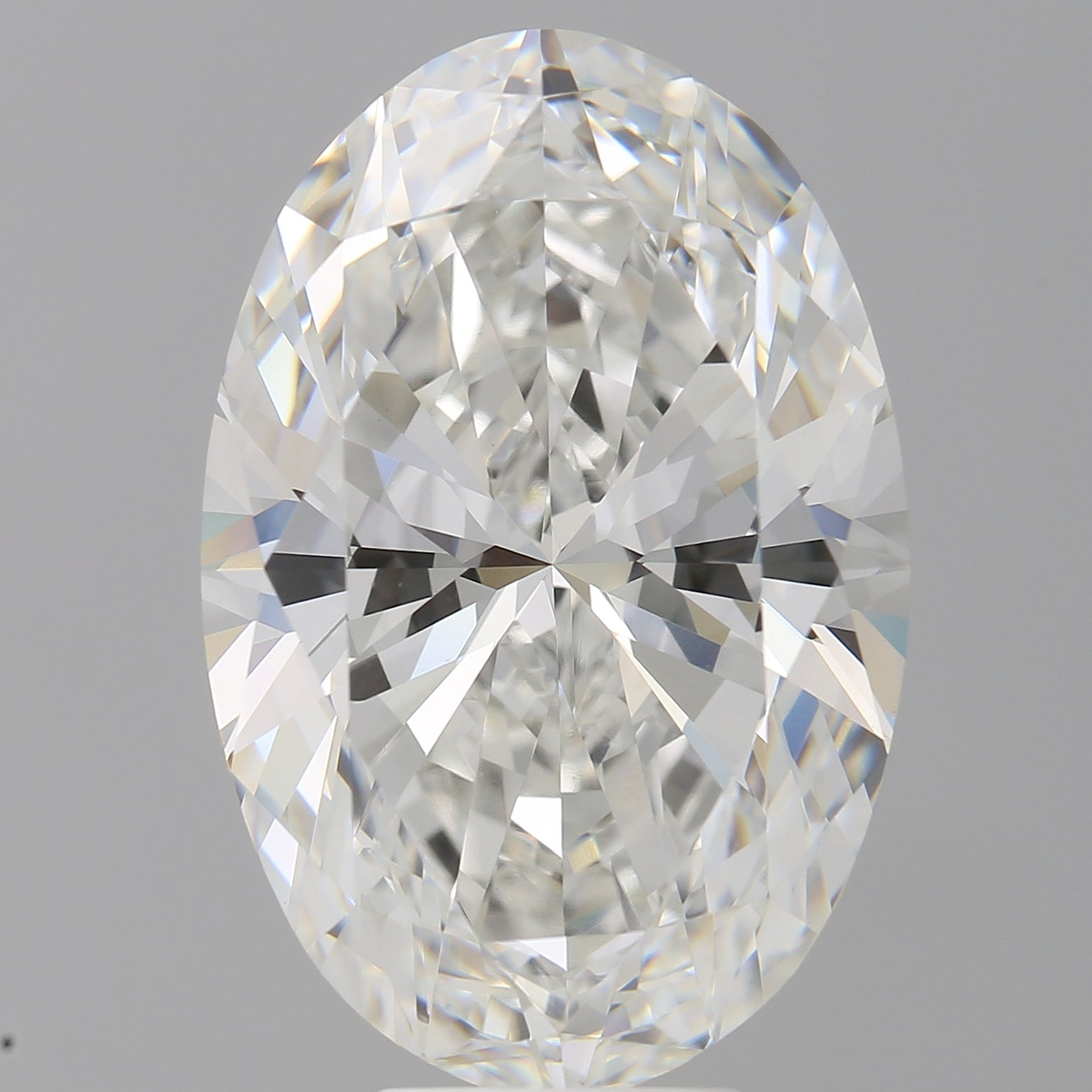 9.01 Carat Oval Shaped, Ideal Cut, F Color, VVS2 Clarity, IGI Certified Lab Grown Diamond