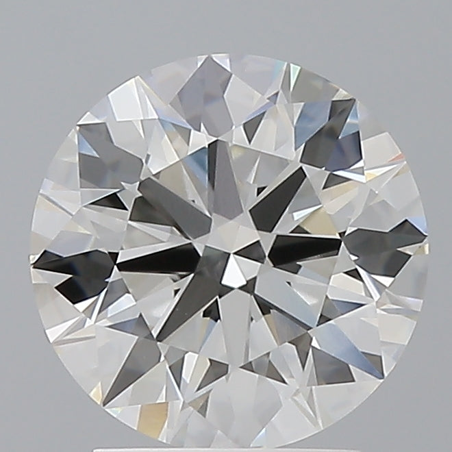2.58 Carat Round Shaped, Ideal Cut, F Color, VVS1 Clarity, IGI Certified Lab Grown Diamond