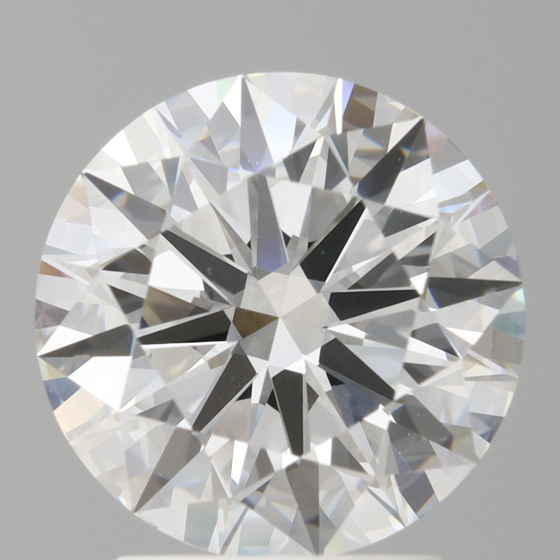 2.59 Carat Round Shaped, Ideal Cut, D Color, VVS2 Clarity, IGI Certified Lab Grown Diamond